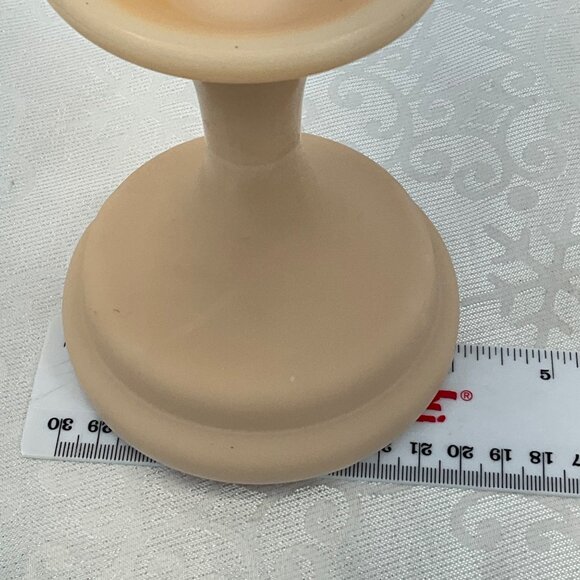 Westmoreland Beige Almond Milk Glass Pedestal Compote Bowl - Picture 7 of 7